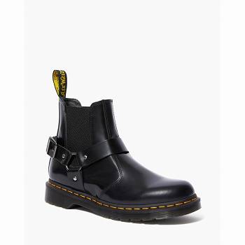 Dr Martens Férfi Wincox Smooth Bőr Bakancs Fekete